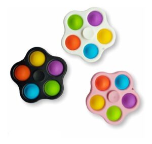 Colorful Finger Spinner – Fun Fidget Toy for Stress Relief, Focus & Anxiety – Smooth Spinning, Compact Design, Perfect for Kids & Adults