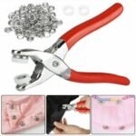 Metal Hand Press Tich Button Machine with 25 Buttons
