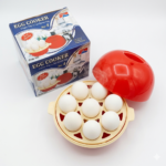 Electric Egg Boiler & Vegetable Steamer with Auto Shut-Off