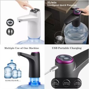 Touch Electric Water Dispenser Pump with Rechargeable USB