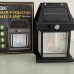 CBK Solar Wall Lamp BK-888 with Motion Sensor LED Light