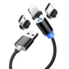 3-in-1 Magnetic Fast Charging Cable for Android & iPhone