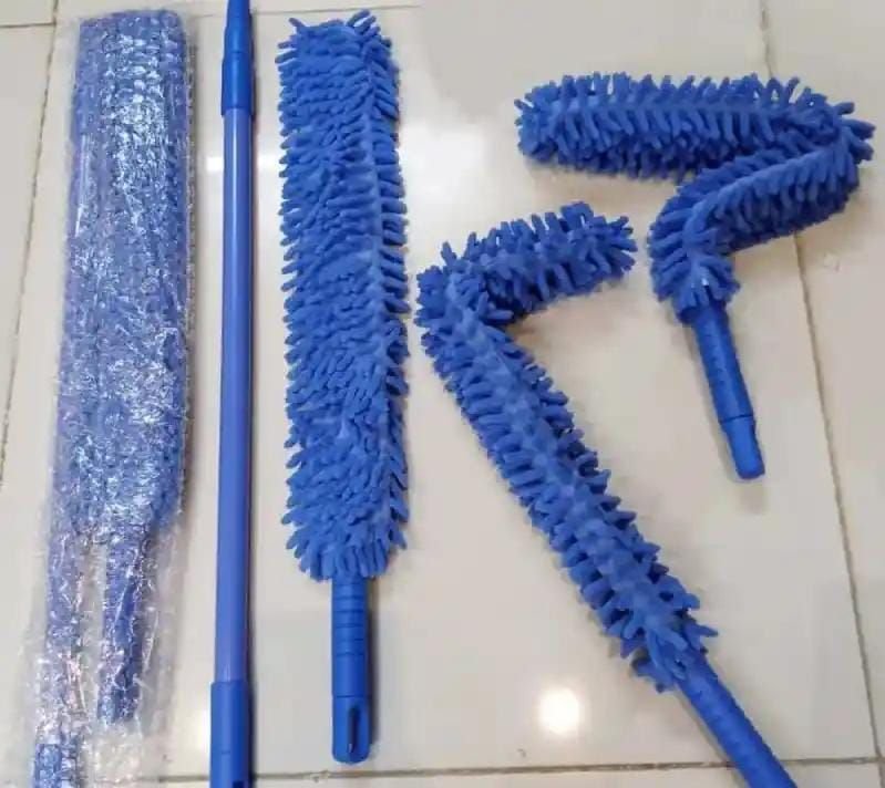 Flexible Fan Duster - Microfiber Bendable Cleaning Brush (Random Color) - Image 2