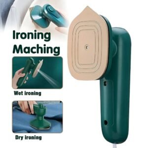 Mini Electric Portable Iron – Wet & Dry Travel Garment Steamer