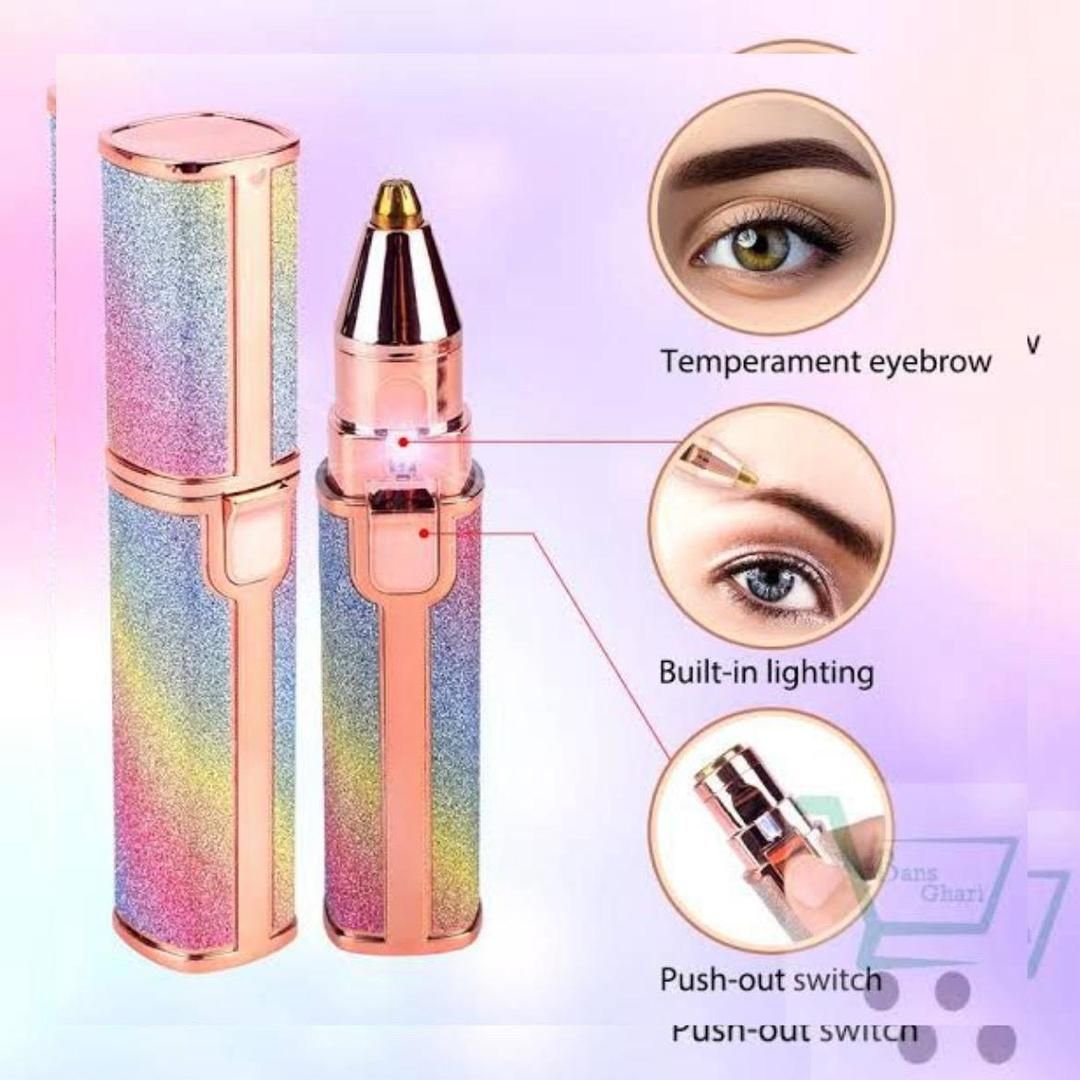 Flawless 2 In 1 Eyebrow Trimmer And Shaver - Grooming Device Designed For Hair Removal And Daily Beauty Routine - Image 4