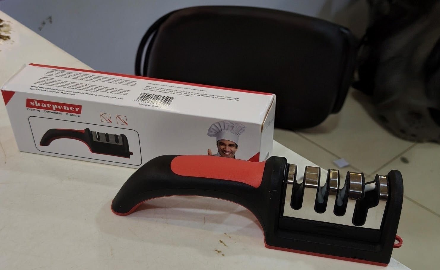 Professional 3-Stage Kitchen Knife Sharpener - Image 4