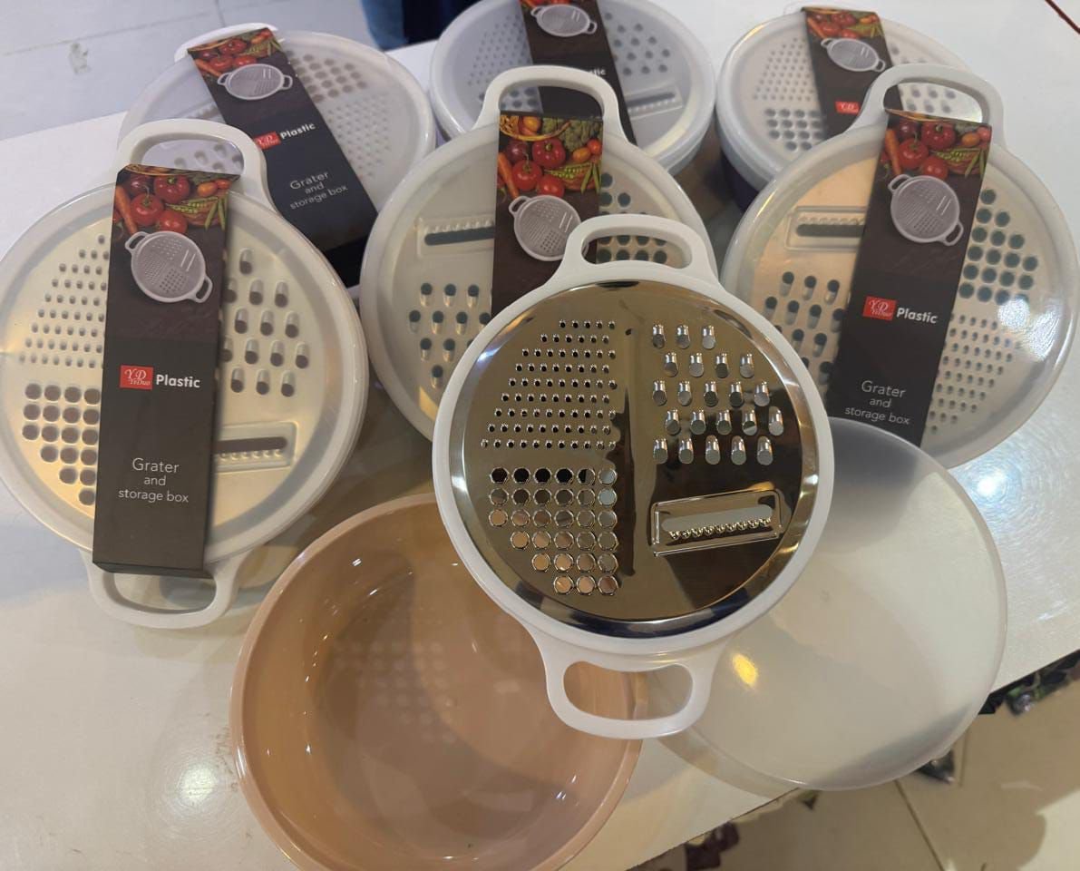 4-in-1 Multi-function Vegetable Grater with Storage Box - Image 4